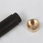 Handcrafted Ebony Brass Dual Section Tactical Stick - 图片 3