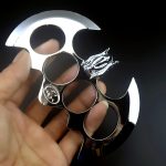 BatGuard Self-Defense Gear Featuring Metal Brass Knuckle Duster and Tiger Fist Buckle - 图片 2