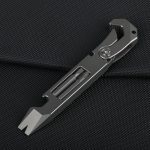 Titanium Multitool Wrench Screwdriver Pry Bar and Bottle Opener Stress Reliever