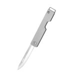 Titanium Folding Mini Fruit Knife Portable Keychain Outdoor Camping Gear - 图片 5