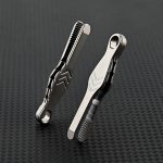 TC4 Titanium Mini Tweezer Keychain - 图片 16