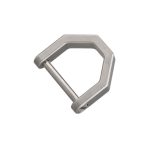 Titanium Horseshoe Keychain Lock Outdoor D Buckle - 图片 2