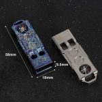 Titanium Dual-Tone Whistle Compass - 图片 3