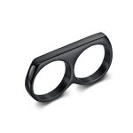 Titanium Steel Fashion Finger Ring - 图片 4