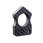 Carbon Fiber Cry Face Knuckle Duster