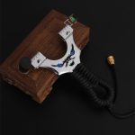 Metal Slingshot with Laser Sight and LED Outdoor Shooter - 图片 2