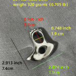 Right Hand Stainless Steel Knuckle Duster EDC