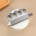 Hardened 440 Steel EDC Tactical Knuckle Duster - 图片 2