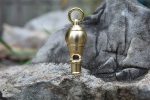 Brass Cannon Blast: High-Pitch Survival Whistle - 图片 7