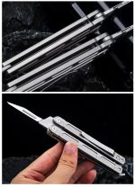Titanium Butterfly EDC Blade Knife & Bottle Opener - 图片 5
