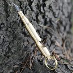 Tactical Mini Knife with Hidden Blade and Brass - 图片 7