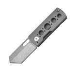 Mini 815 Titanium Folding Knife EDC Tactical Self Defense Outdoor Keychain Cutter - 图片 5