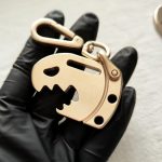 H59 Brass Lifter EDC Key Holder Bottle Opener - 图片 5