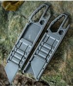 Titanium Utility Clip Multi-Tool with Razor-Edge Blade Knife - 图片 3