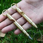 Brass Tactical Mini Hidden Sharp Edge Blade Knife - 图片 6