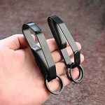 Black Steel BeltClip: Tactical Keychain for Men - 图片 13