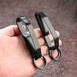 Tactical Black Steel Belt Clip Keychain for Men’s Everyday Carry - 图片 13