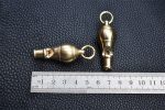 Brass Cannon Blast: High-Pitch Survival Whistle - 图片 17