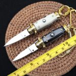 Miniature Folding Knife Keychain Tool for Easy EDC Carry