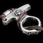 Vintage Solid Knuckle Duster Defender Multi Use EDC Survival Tool - 图片 3