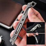 Titanium Alloy Multi-tool Crowbar EDC Outdoor Survival Self-defense Pry Bar - 图片 2