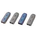 Titanium Alloy Double Tube High Audio Whistle Outdoor Life Saving - 图片 6