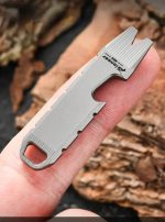 Titanium Alloy Mini Crowbar Opener EDC Hanging Accessory - 图片 5