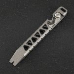 TC4 Titanium Alloy Multi-tool Crowbar Outdoor Survival Self-defense Pry Bar - 图片 8