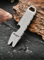 Titanium Alloy Mini Crowbar Opener EDC Hanging Accessory - 图片 4