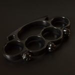 Skull Guard Metal Brass Knuckle Duster Four-Finger Sleeve - 图片 3