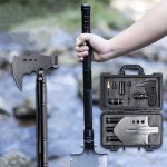 Multifunctional Soldier Shovel Survival Toolbox