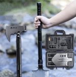 Multifunctional Soldier Shovel Survival Toolbox