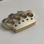 Solid Brass Knuckle Duster Emergency Defender