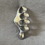 Left and Right Hand Steel Ergonomic Knuckle Duster Manual Polishing - 图片 9