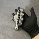 Left and Right Hand Steel Ergonomic Knuckle Duster Manual Polishing - 图片 5