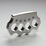Solid Steel Knuckle Duster Defense EDC Tool - 图片 4