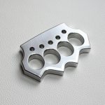 Solid Steel Knuckle Duster Defense EDC Tool - 图片 5