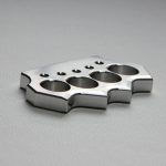 Solid Steel Knuckle Duster Defense EDC Tool - 图片 7