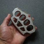 Precision Solid Steel Knuckle Duster EDC Self-Defense Tool