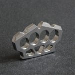 Precision Solid Steel Knuckle Duster EDC Self-Defense Tool - 图片 5