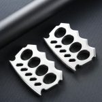 Solid Steel Knuckle Duster Emergency Tool