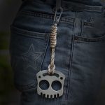 Smile Steel Knuckle Duster Self-Defense EDC Tool - 图片 6