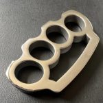 Solid Steel Knuckle Duster Self-Defense EDC Outdoor Tool - 图片 5