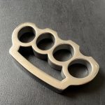 Solid Steel Knuckle Duster Self-Defense EDC Outdoor Tool - 图片 6