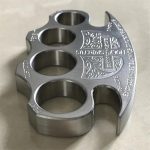 Precision Solid Steel Warrior Knuckle Duster Self-Defense Tool - 图片 3