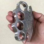 Precision Solid Steel Warrior Knuckle Duster Self-Defense Tool - 图片 7