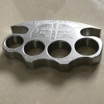 Precision Solid Steel Warrior Knuckle Duster Self-Defense Tool - 图片 9