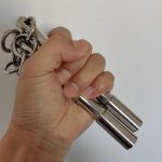 Solid Steel Mini Double Stick Portable Defense Tool - 图片 7