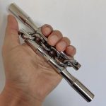 Solid Steel Mini Double Stick Portable Defense Tool - 图片 8