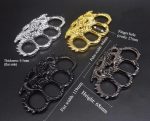 Strike Guard Metal Knuckle Duster Martial Arts Ring - 图片 3